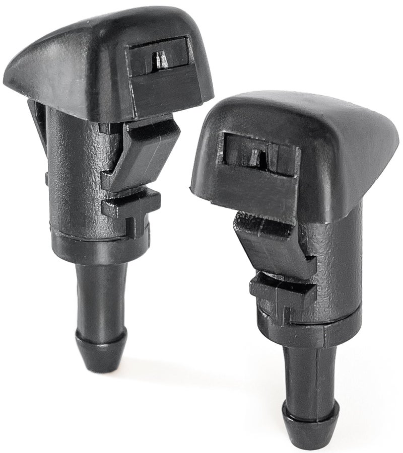 Click&Fit Windshield Washer Nozzles compatible with Hyundai Elantra, Sonata, Santa Fe,Tucson, Kia Sorento, Soul, Sportage, Forte – Wiper washer sprayers replaces OE# 98630-2K100, 98630-3J000, 2pcs - Image 1