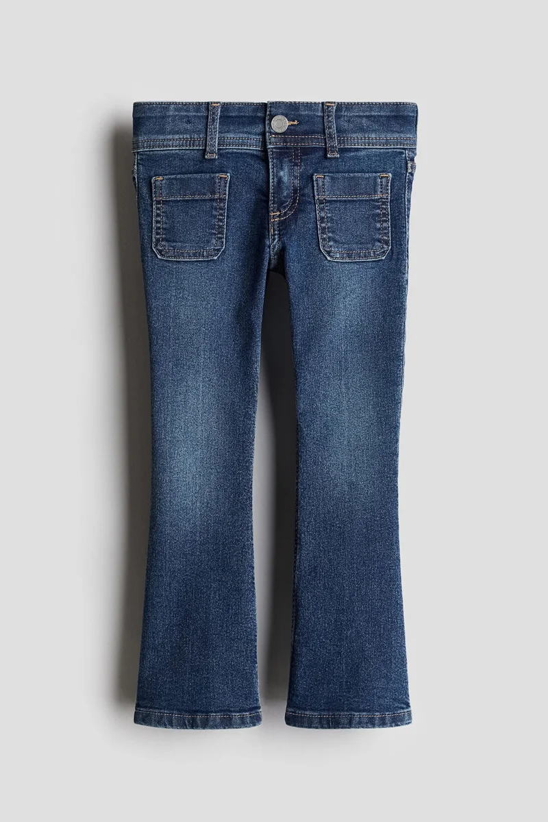 H&M Superstretch Flared Leg Jeans