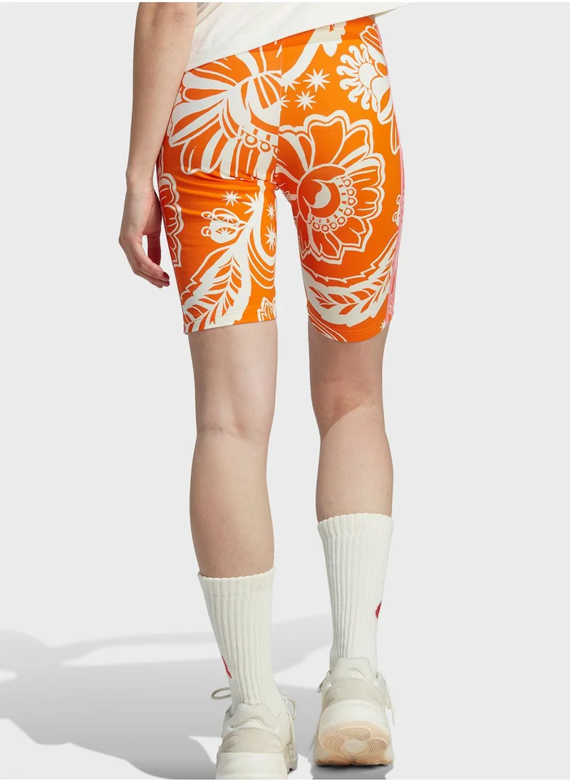 Adidas X Farm Rio Bike Shorts