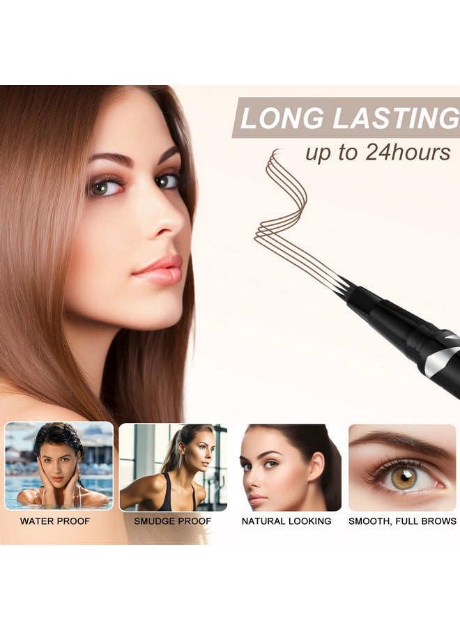 Eyebrow Pen,2-In-1 Dual-Ended Waterproof Eyebrow Pencil,With 4 Tip Microblading Eyebrow Pen And Ultra-Precise Brow Pencil,Dual-Ended Eyebrow Brush,Eyebrows Makeup For Natural Looking-Dark Brown - pzsku/Z763CFB561B405AC40033Z/45/_/1733730025/a3419d5d-fefd-4ec3-ad9b-06ee3f6907a3