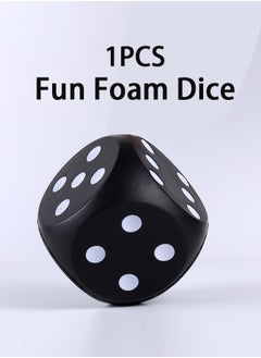 Foam Dice 8cm Fun Game Props PU Toy Elastic Decorative Cube Lightweight Dice Block Party Dice Math Educational Toy for Family Entertainment Outdoor Camping Picnic - pzsku/Z763D141A54705A599400Z/45/_/1724395274/f21a48c5-951c-45f6-ba39-f2a9d82da358