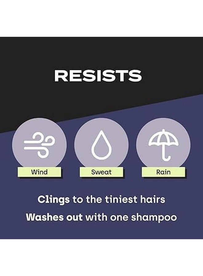 HyrgraceeÂ® Hair Building Fiber Absolutely Natural Refill Pack Use For Men Black (25 Gram) - Image 3
