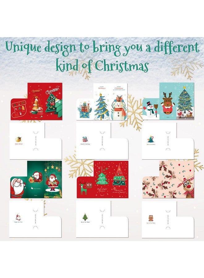 fibevon Christmas Money Holder For Cash Gifts With Envelopes - 30 Pack Of Christmas Gift Card Holder Money Envelopes For Cash Christmas Decoration For Xmas, Holiday, And New Year - Image 3
