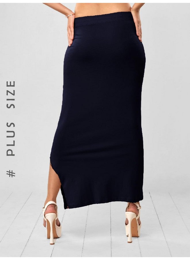 Lyra شيفر ساري للنساء من ليرا (بتيكوت) لون أزرق داكن - Image 2