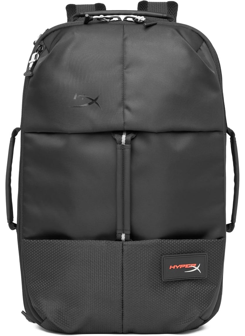 HYPERX HyperX Knight Gaming Backpack for Laptops Large Storage Durable Travel Ready Black  - Image 1