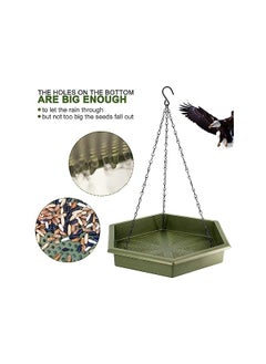 Bird Feeder Bird Feeders For Outdoors Hanging Hanging Bird Bath Bird Bath Bird Feeder 2 In 1 Xl Hanging Bird Feeder And Bird Baths For Outdoors Bird Feeder Hanging Bird Feeder Tray Green - pzsku/Z763D8B11514B0C119650Z/45/_/1704530886/c1bf1551-e70d-4da1-bea0-70512c967f0e