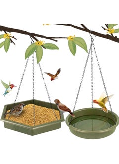 Bird Feeder Bird Feeders For Outdoors Hanging Hanging Bird Bath Bird Bath Bird Feeder 2 In 1 Xl Hanging Bird Feeder And Bird Baths For Outdoors Bird Feeder Hanging Bird Feeder Tray Green - pzsku/Z763D8B11514B0C119650Z/45/_/1711685881/6cae3b92-9246-4ceb-a9f0-24088c4b6818