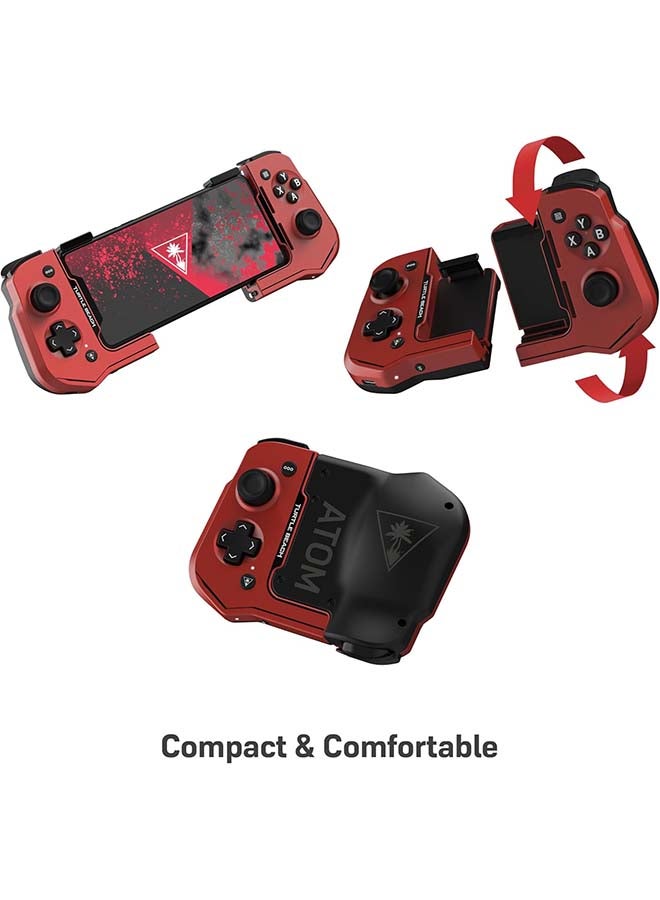 Turtle Beach Atom D4X for Android Red Mobile Gaming Controller - Image 3
