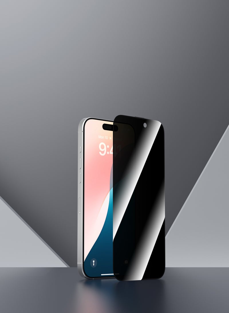 Devia iPhone 16 screen protector ensures that your screen is protected from scratches and shocks while maintaining your personal privacy. Thanks to the double-reinforced glass and supports quick fingerprint recognition