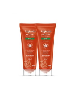 Argento Profit Sunscreen Gel SPF 50+ - 50ml 1+1
