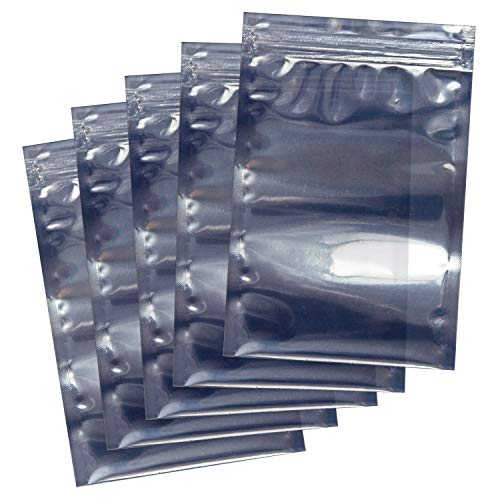 Millennial Essentials Open Top & Resealable Antistatic Bags ESD Shielding Bag with Anti-static Labels for Hard Drive SSD HDD Motherboard Video Card RAM Electronic Devices (Pack of 40) (Assorted Sizes) - Image 4