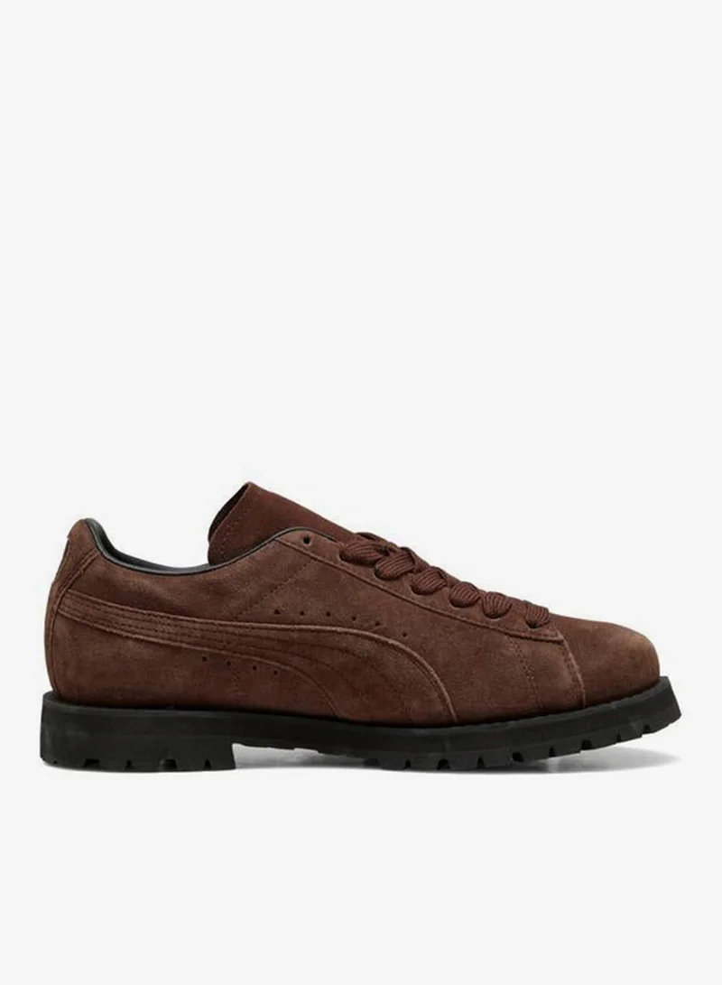 Puma Chocotart-PUMA Black Suede Vibram® Sneakers Unisex  | Best Price UAE