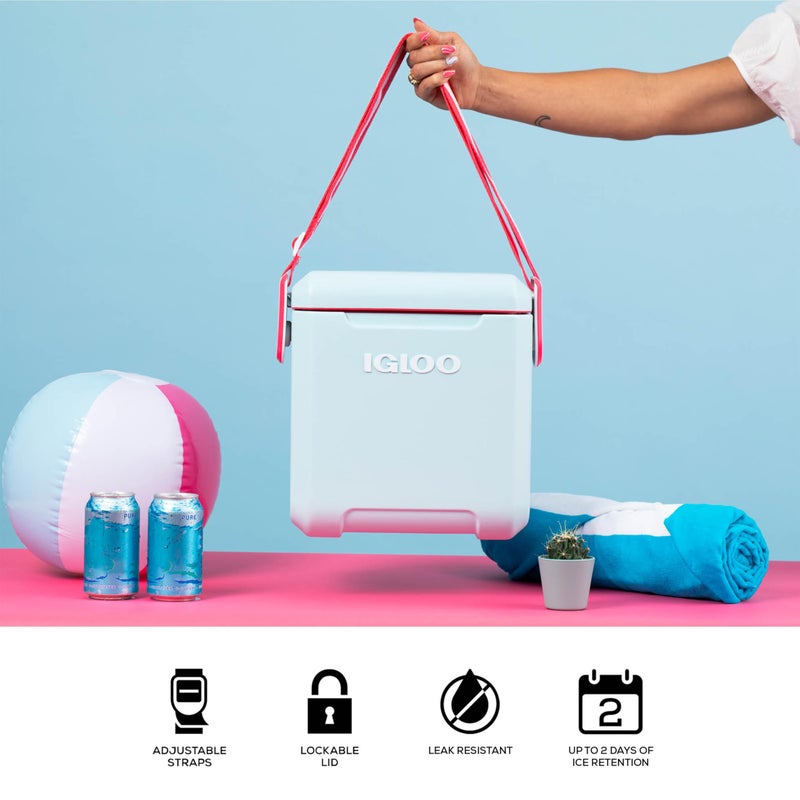 Igloo ثلاجة بيكنيك إيغلو ميست سعة 11 كوارت مع حزام - Image 3