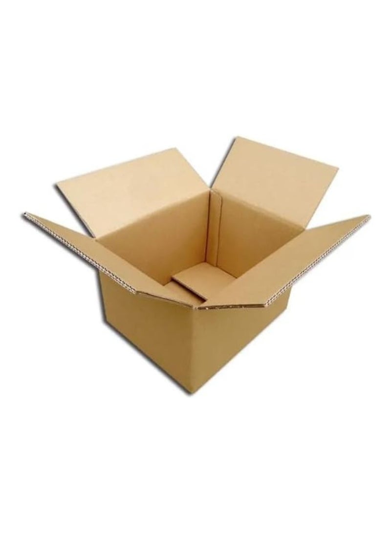 AMSUA Pack of 10 Brown Cardboard Moving Boxes 45x32x23cm, 3 Ply Corrugated Cartons, Recyclable Packaging Boxes for Shipping, Moving & Storage - Image 4