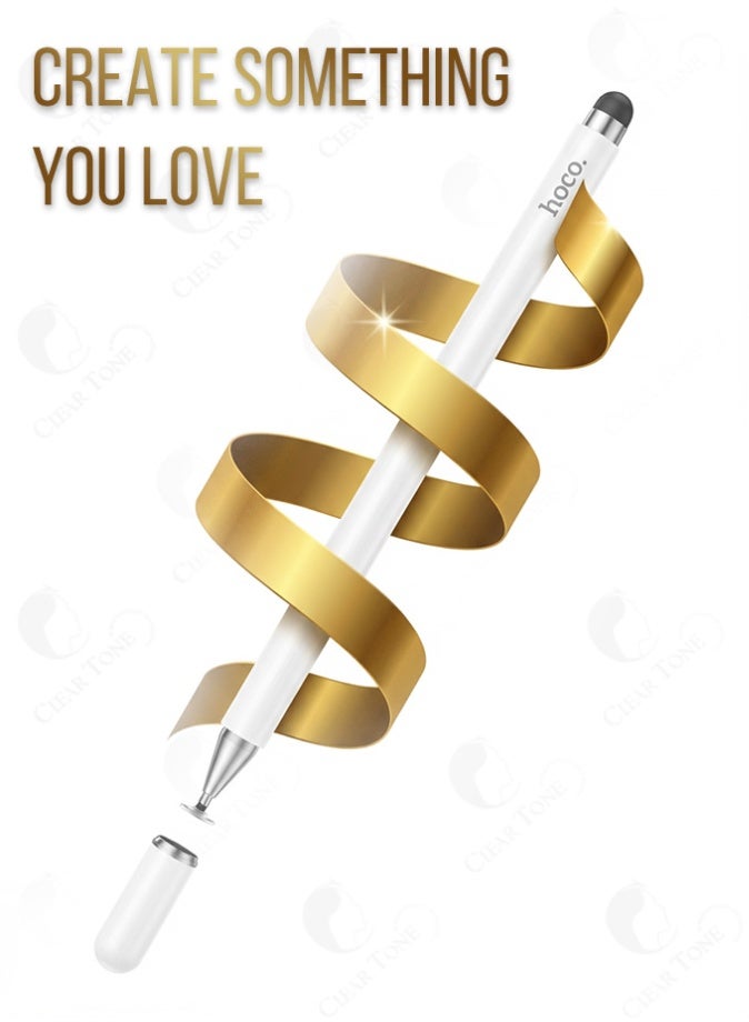 hoco. Best Universal Capacitive Stylus Pen (Digital Pencil) – Premium Copper & Aluminum Metal Body, Ultra-Sensitive Passive Touch, Magnetic Anti-Loss Tip, Dual Silicone Heads for Smooth Writing, Drawing, Note-Taking, and All Touchscreen Devices & Ideal For Artists, Students & Professionals - Image 3