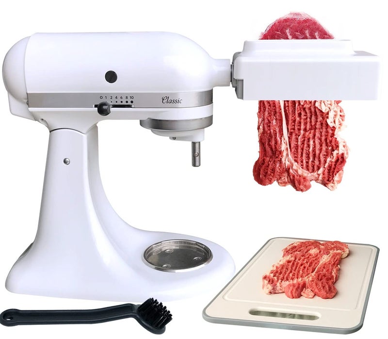 Upgrade Meat Tenderizer for All KitchenAid Household Stand Mixers Mixers Accesssories Attachment No More JamsNo More BreakEasier to clean