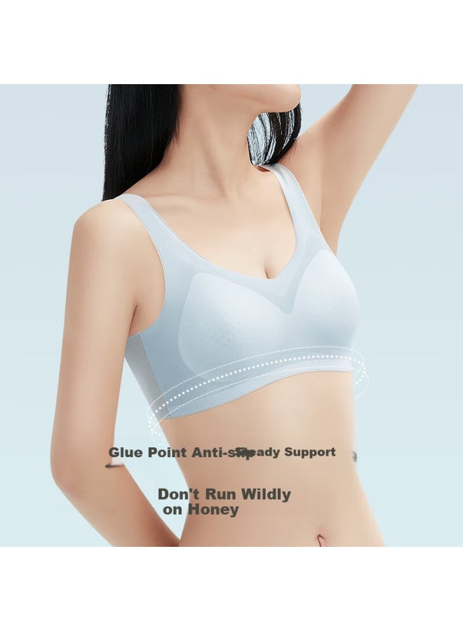 Mei Ya Ting Seamless Bra For Women, Push Up Bralette With No Steel Ring, Back Support, Sports Bra For Summer, Thin Cup - Image 2
