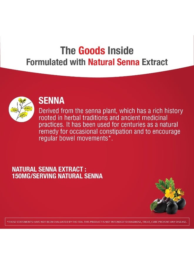 Prunelax Ciruelax Natural Laxative Regular for Occasional Constipation, Prunes, 60 Tablets - Image 3