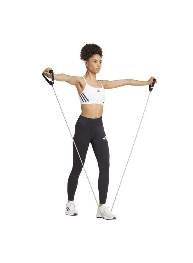 adidas adidas AERCT LS 3S BRA White Training BRA for Women - XS