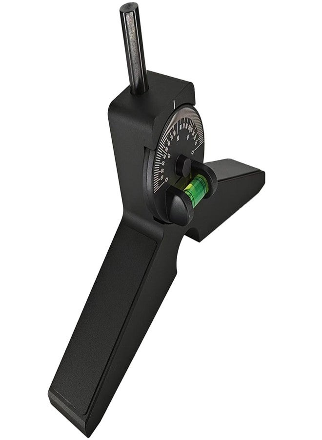 JHTii Magnetic Centering Head, Pipe Center Finder, Pipefitter Tools, Y-Shape w/Adjustable Dial Bubble Protractor (large size) - Image 1