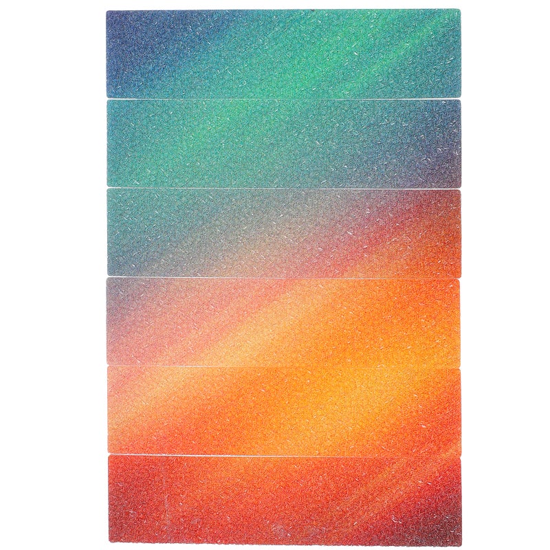 12pcs Anxiety Sensory Strips Textured Sensory Strips Tactile Rough Anxiety Sensory Stickers - Image 1