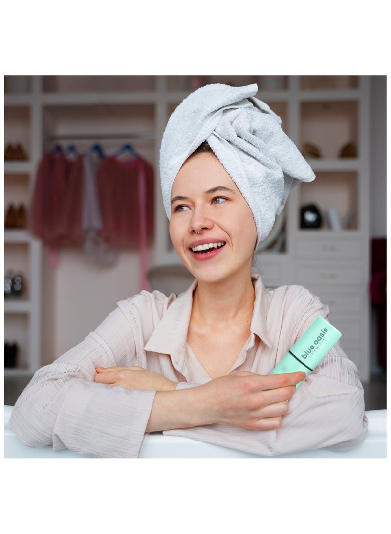  بلو أواسيس خرطوشة فلتر دش الواحة الزرقاء | ترشيح متقدم على ١٢ مرحلة لبشرة وشعر أكثر صحة | يزيل ٩٩% من معادن الكلور الثقيلة | خرطوشة استبدال فلتر الدش | تيفاني بلو - Image 4