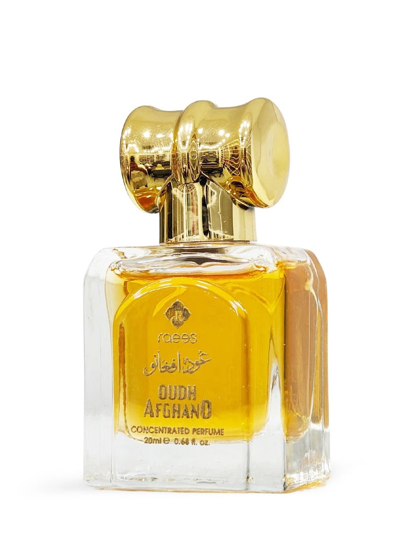 raees Oudh Afghano Roll-On Attar Perfume Oil 20ml Alcohol-Free Concentrated Oud Fragrance – Raees - Image 2