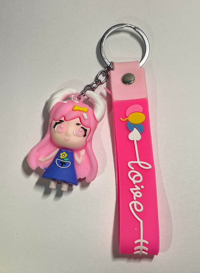 ميدالية مفاتيح كرتونية مميزة اكسسوار مميز سلسلة مفاتيح بشخصية ديزني مع شريط يتناسب مع مفاتيح السيارة والمحفظة والحقيبة هدية ابداعية جميلة - Image 2