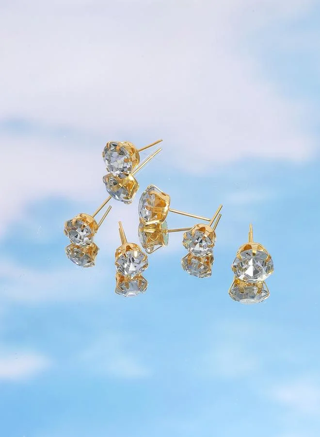 تايك تو Take Two Set of 12 - Embellished Earrings
