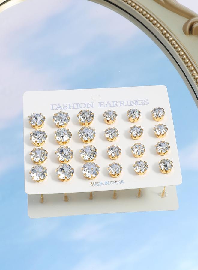 Take Two Styli Set of 12 - Embellished Earrings - Image 3