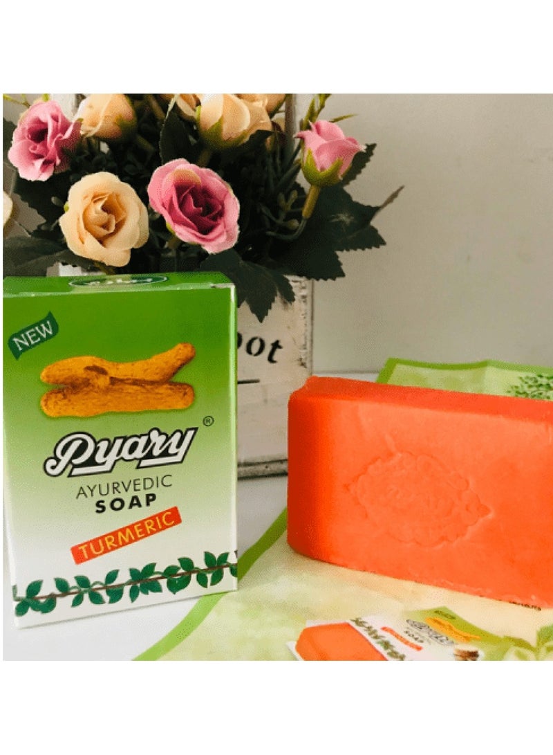 Pyary soap Turmeric - 75 gm - Image 2