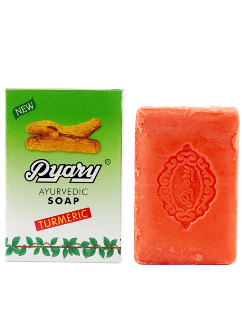 Pyary soap Turmeric - 75 gm - Image 4