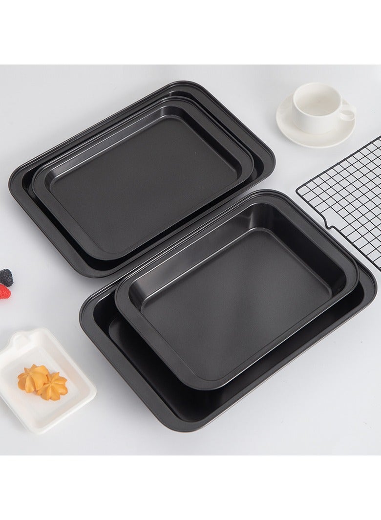 3-Piece Non-Stick Rectangular Bakeware Set - Image 4
