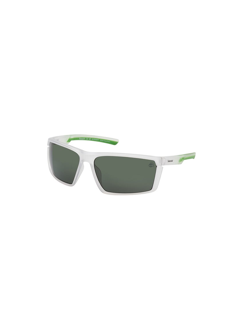 Timberland Men's Polarized Rectangular Sunglasses - TB933326R67 - Lens Size: 67 Mm  - Image 1