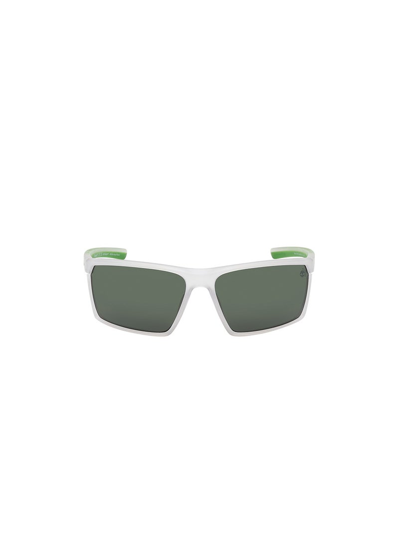 Timberland Men's Polarized Rectangular Sunglasses - TB933326R67 - Lens Size: 67 Mm  - Image 2