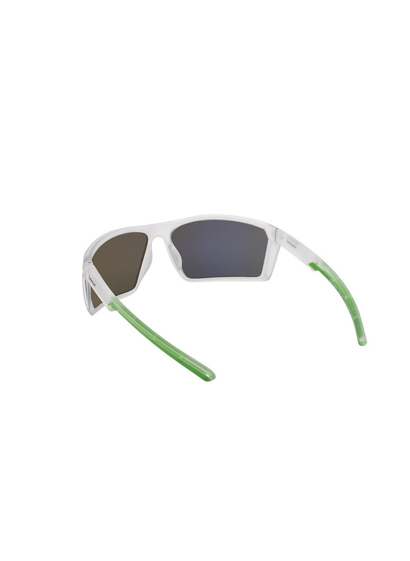 Timberland Men's Polarized Rectangular Sunglasses - TB933326R67 - Lens Size: 67 Mm  - Image 4