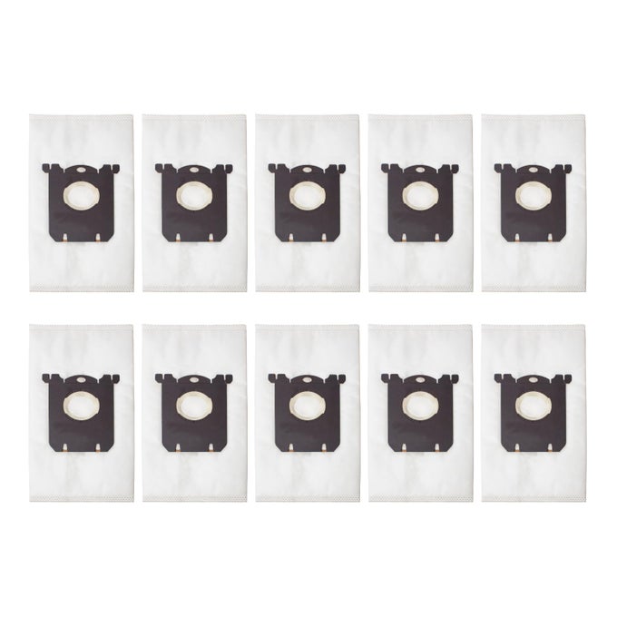 10 PACK REPLACEMENT VACUUM BAG COMPATIBLE FOR ELECTROLUX S BAG CLASSIC EL200F EL8500