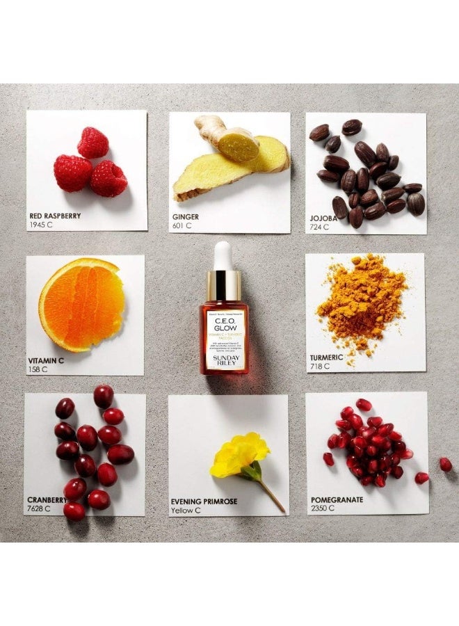 Sunday Riley C.E.O. Glow Vitamin C & Turmeric Face Oil, 0.5 Fl Oz - Image 5
