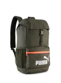 PUMA dark olive-glowing red