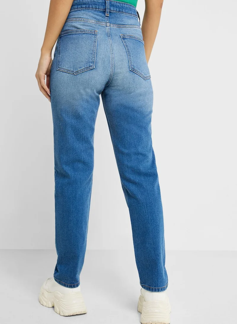 Ginger High Waist Slim Fit Jeans