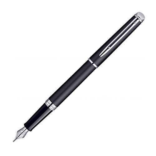 Waterman Hemisphere CT Fountain Pen Medium Nib-Matt Black - Image 2