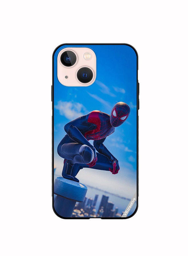 VR CREATIVE Protective Case Cover For Apple iPhone 13 Spiderman Design Multicolour - Image 1