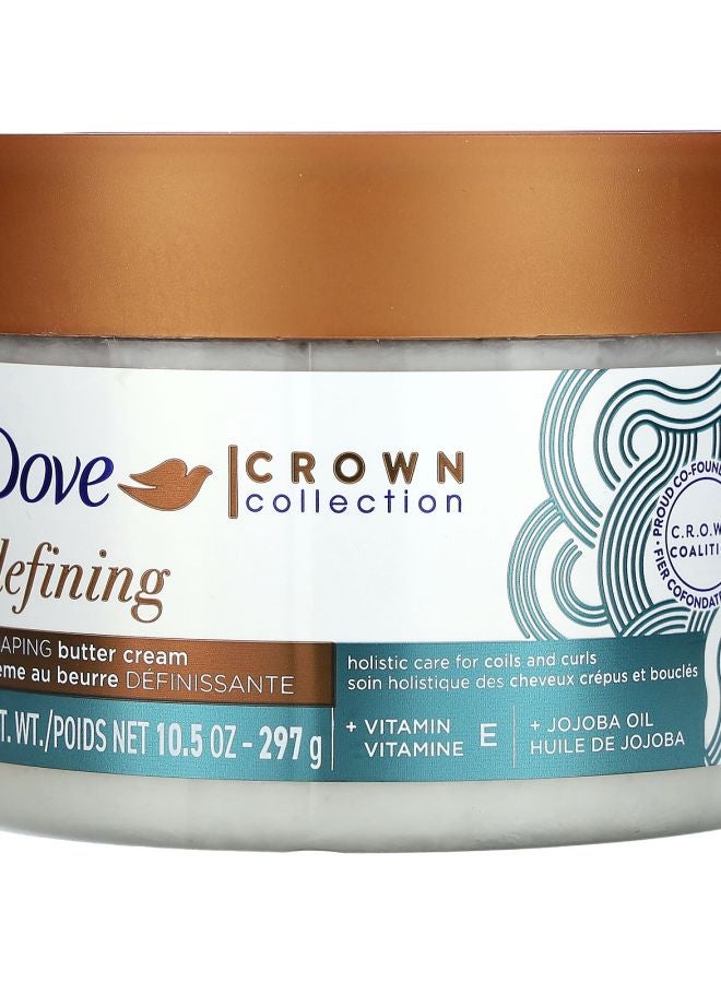 Dove كريم زبدة تشكيل وتحديد من مجموعة التاج 10.5 أونصة (297 جرام)