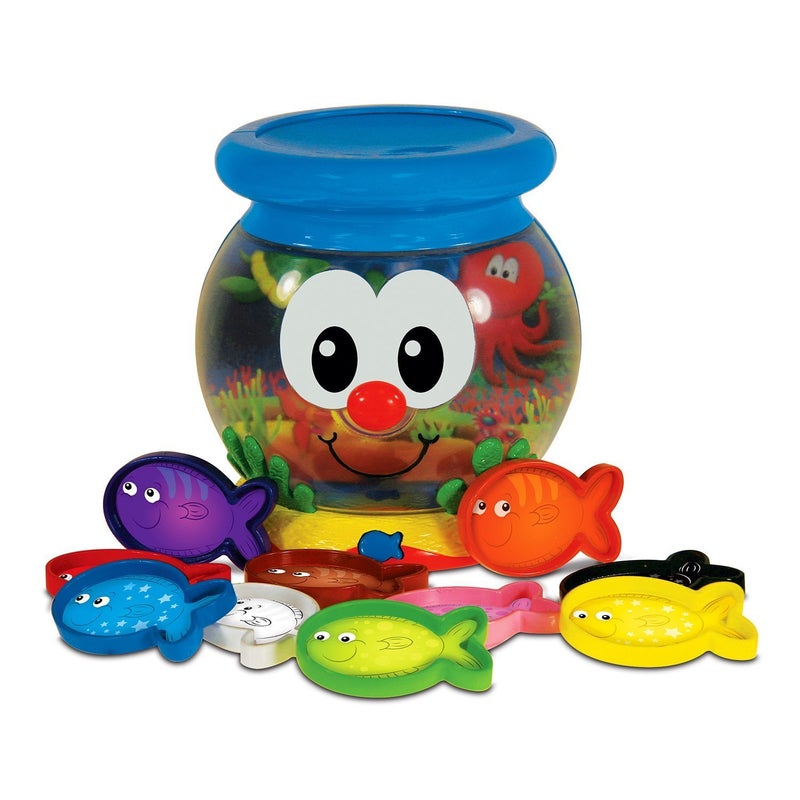The Learning Journey Learn With Me Color Fun Fish Bowl Color Teaching Toddler Toys Gifts for Boys Girls Ages 2 Years and Up Preschool Learning Toy Multicolor