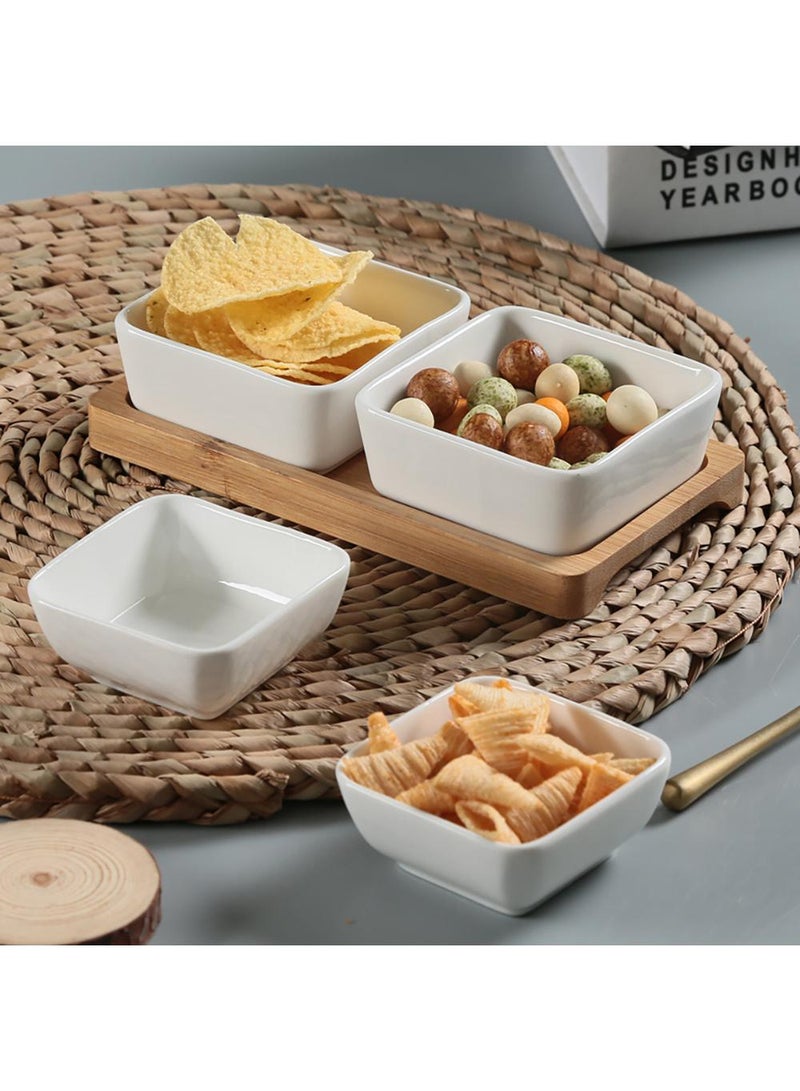 Sweet seven Versatile 8-Pack Ceramic Dipping Bowls Set | Oven Safe Ramekins for Creme Brulee, Sauces, BBQ | 3 Oz Party Serving Bowls for BBQ Sauce, Tomato Sauce, Honey Mustard, Soy Sauce, and More - Image 3