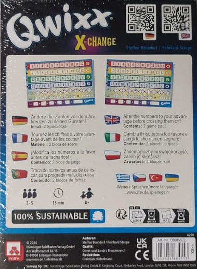 إنس إس في NSV - 5308 - QWIXX - X-Change - كتل إضافية، أصفر - Image 4