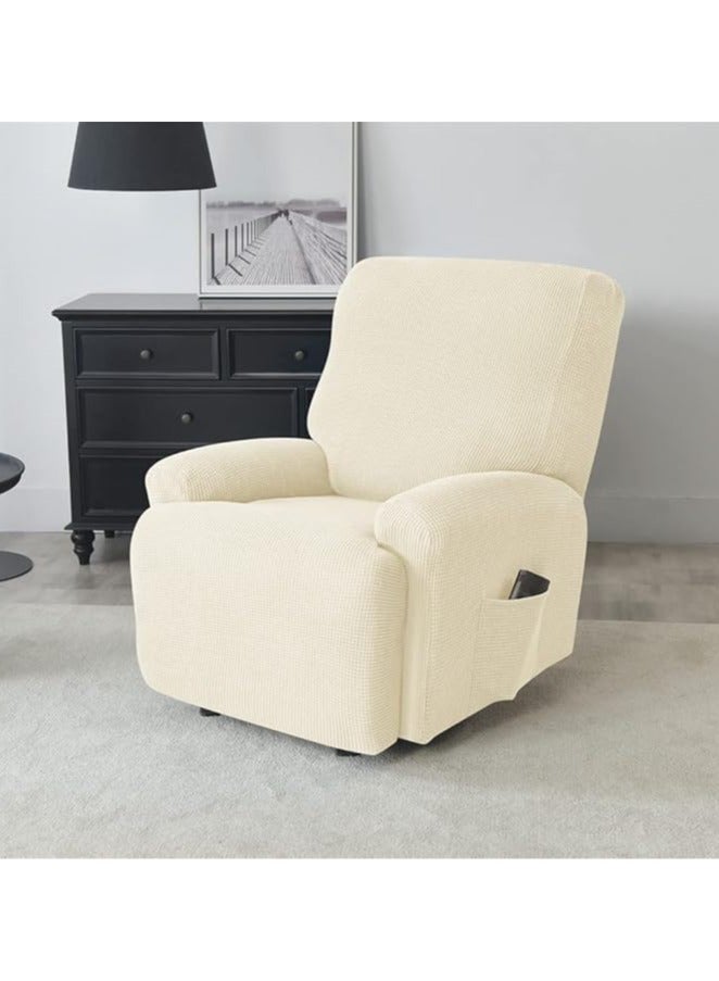 عام 4/6/8 / 10 قطعة مجموعة كرسي الترفيه غطاء مرن كامل غطاء الكرسي الواقي تمتد كرسي غطاء عادي الذرة الصوف كرسي التلفزيون مرونة غطاء الكرسي غطاء - Image 2