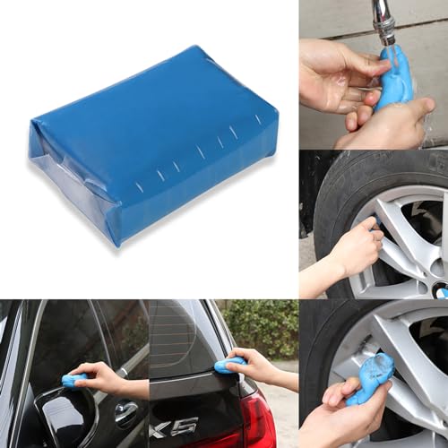 HSR Magic Car Truck Auto Vehicle Bar Clean Clay Practical 100g Cleaning Soap Detailing Cleaner (Pack of 3) - Image 5