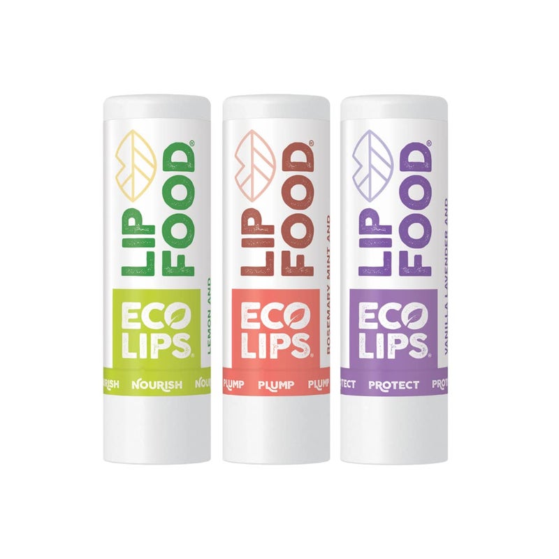 Eco Lips Lip Food  Nutrient Dense  Organic Lip Balm Nourish Plump and Protect