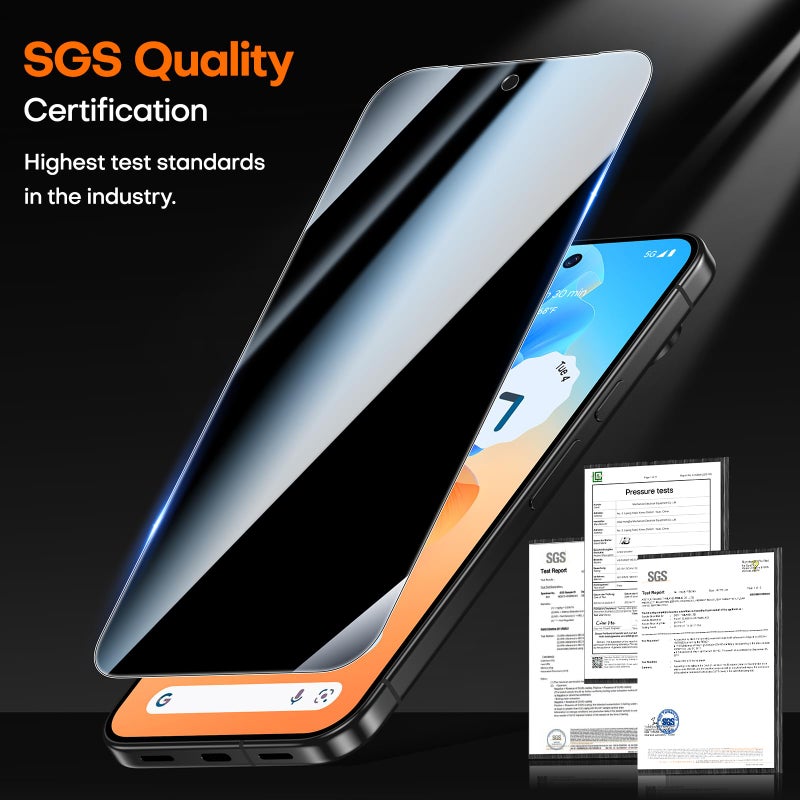 ال كي LϟK [عبوة من 2+1] لواقي شاشة الخصوصية Google Pixel 11 Pro - Image 5